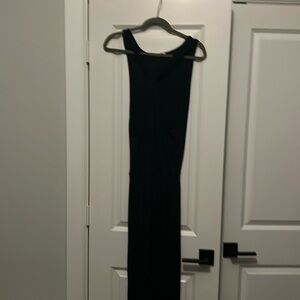 Tabari Maxi Dress with Criss Cross Front